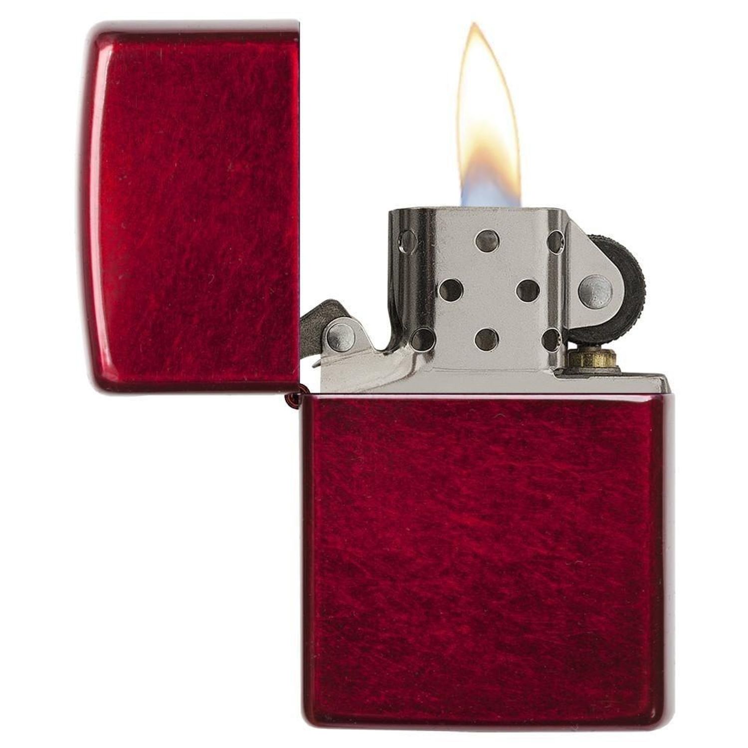 Bricheta Zippo 21063 Candy Apple Red fotografia produsului View 3 L