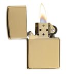 Bricheta Zippo 169 Armor High Polish Brass fotografia produsului View 3 S