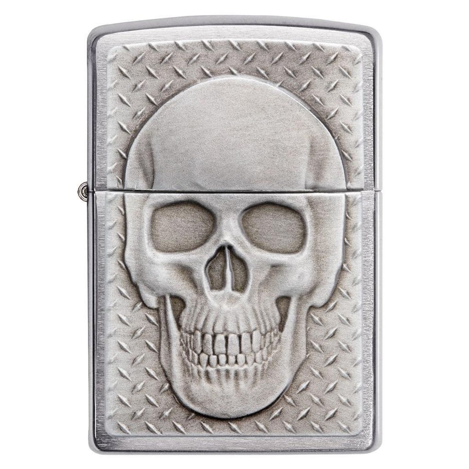Bricheta Zippo 29818 Skull With Brain Surprise fotografia produsului View 2 L