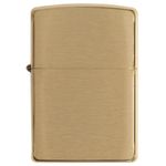 Bricheta Zippo 204B Brushed Brass Finish fotografia produsului View 2 S