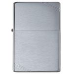 Bricheta Zippo 230 Vintage Brushed Chrome fotografia produsului View 2 S