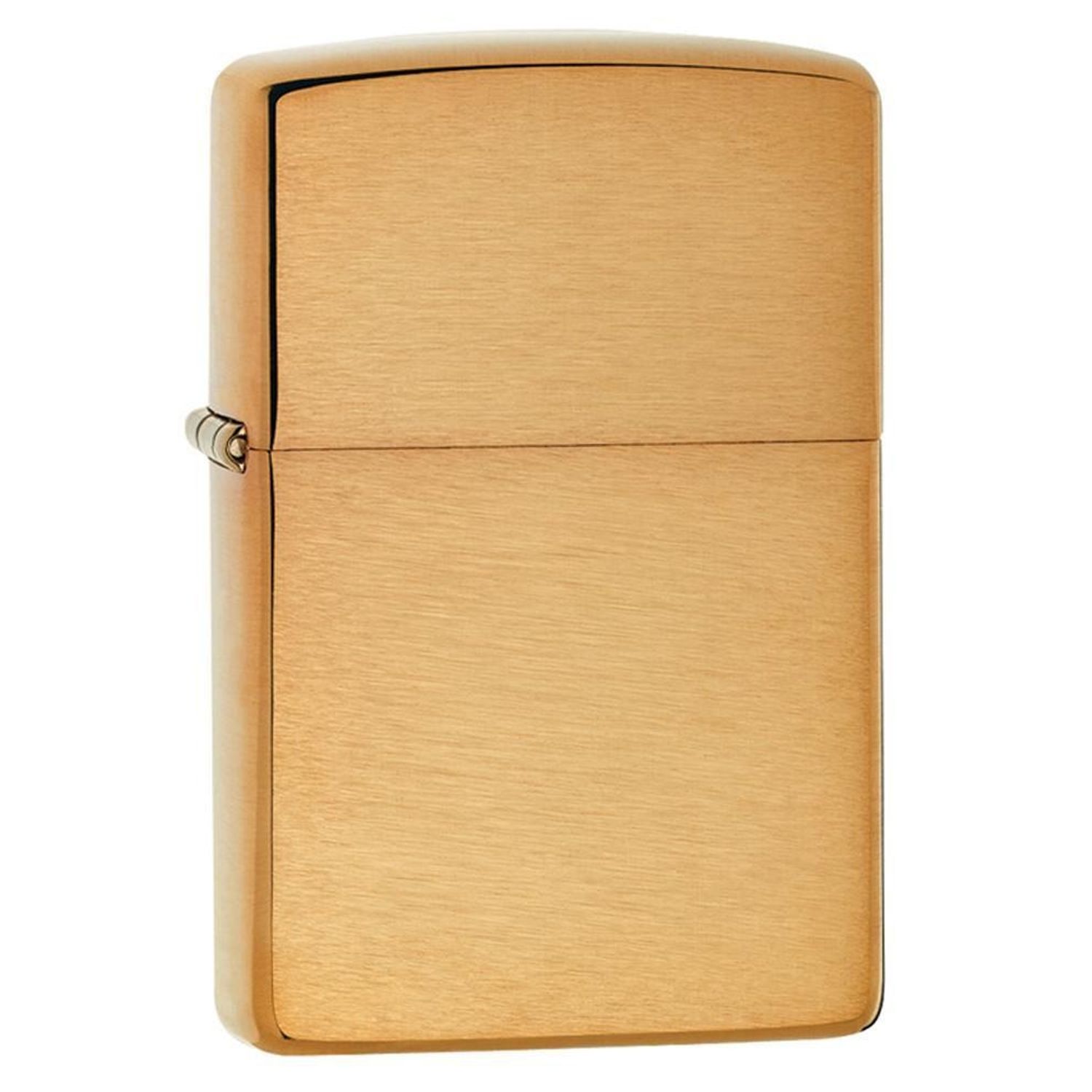 Bricheta Zippo 204B Brushed Brass Finish fotografia produsului
