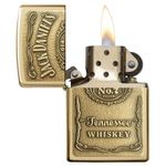 Bricheta Zippo 254BJD.428 Jack Daniel's Label Emblem fotografia produsului View 3 S