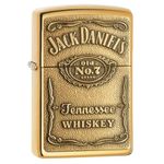 Bricheta Zippo 254BJD.428 Jack Daniel's Label Emblem fotografia produsului