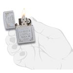 Bricheta Zippo 28458 Serenity Prayer fotografia produsului View 4 S