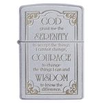 Bricheta Zippo 28458 Serenity Prayer fotografia produsului View 2 S