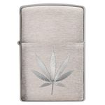 Bricheta Zippo 29587 Marijuana Weed Leaf fotografia produsului View 2 S