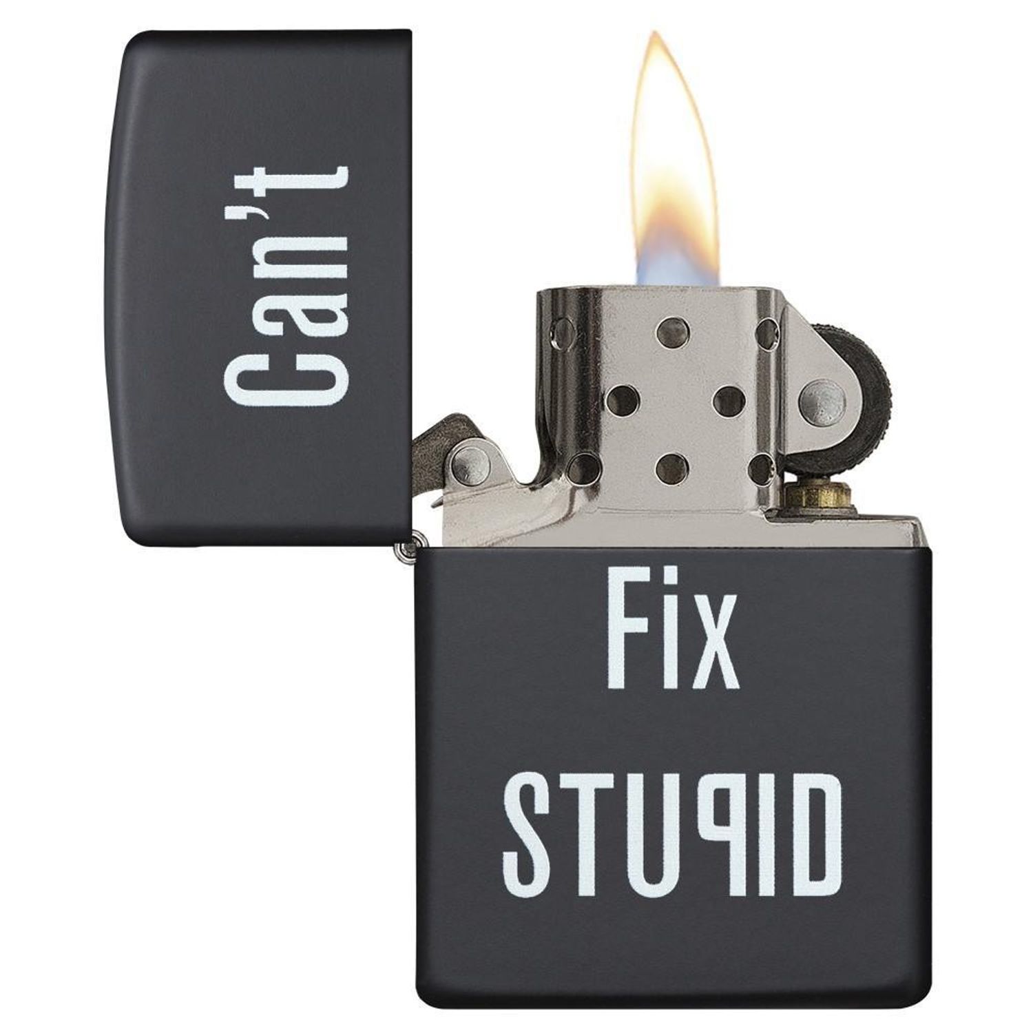 Bricheta Zippo 28664 Can't Fix Stupid fotografia produsului View 3 L