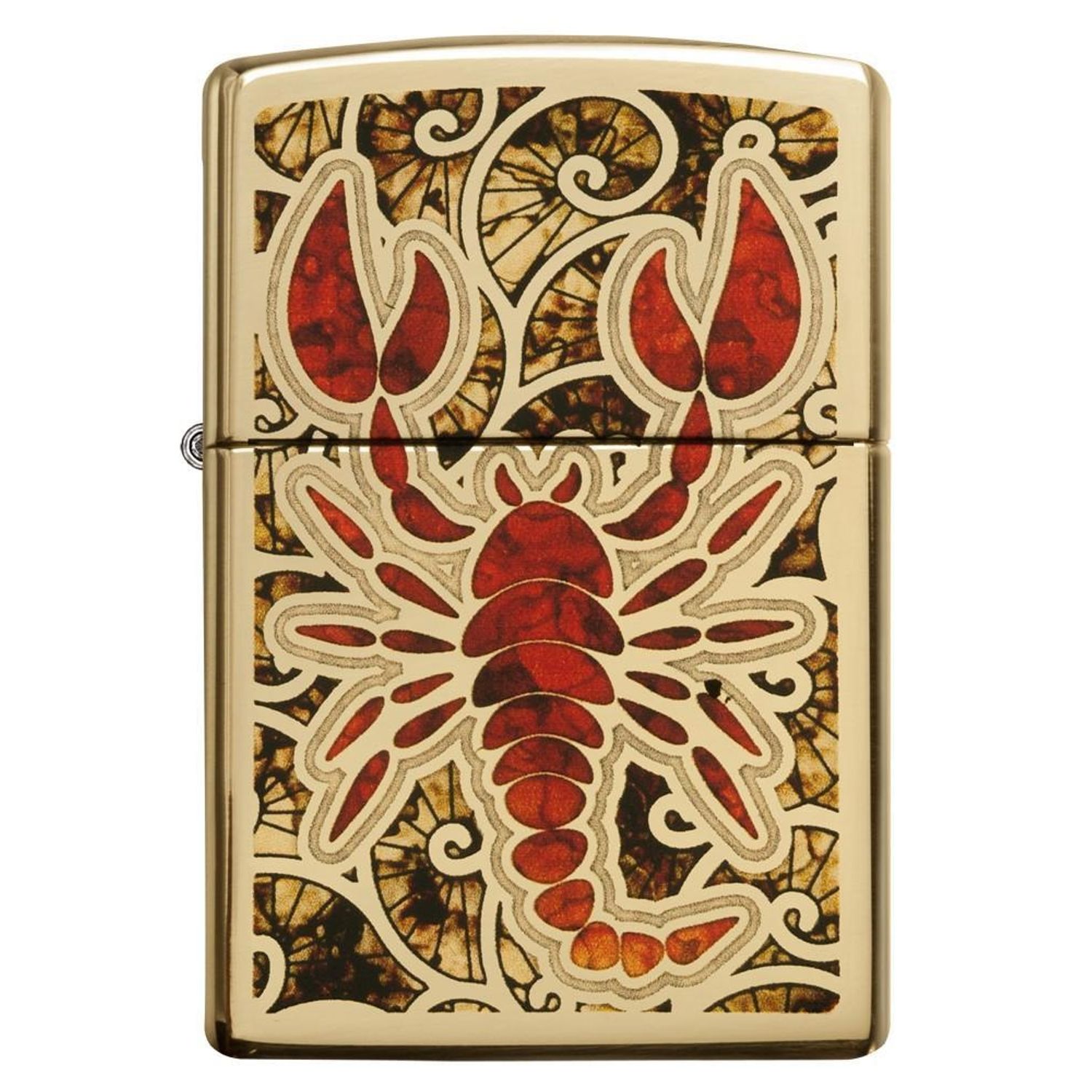 Bricheta Zippo 29096 Scorpion Shell fotografia produsului View 2 L