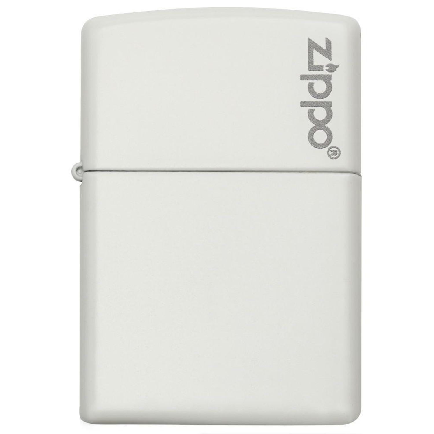 Bricheta Zippo 214ZL White Matte with Zippo Logo fotografia produsului View 2 L