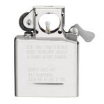 Insertie bricheta Zippo tip pipa argintie 65846 fotografia produsului View 2 S