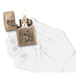 Bricheta Zippo 20854 Where Eagles Dare fotografia produsului View 4 S
