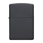 Bricheta Zippo 218 Classic Matte Black fotografia produsului View 2 S
