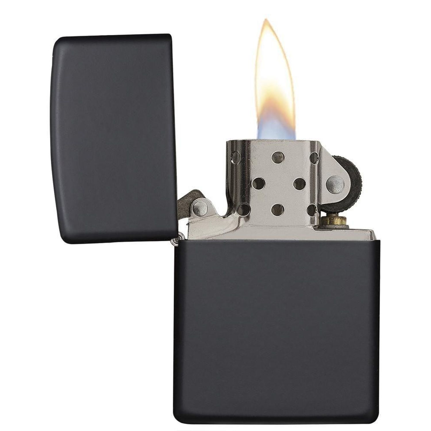 Bricheta Zippo 218 Classic Matte Black fotografia produsului View 3 L