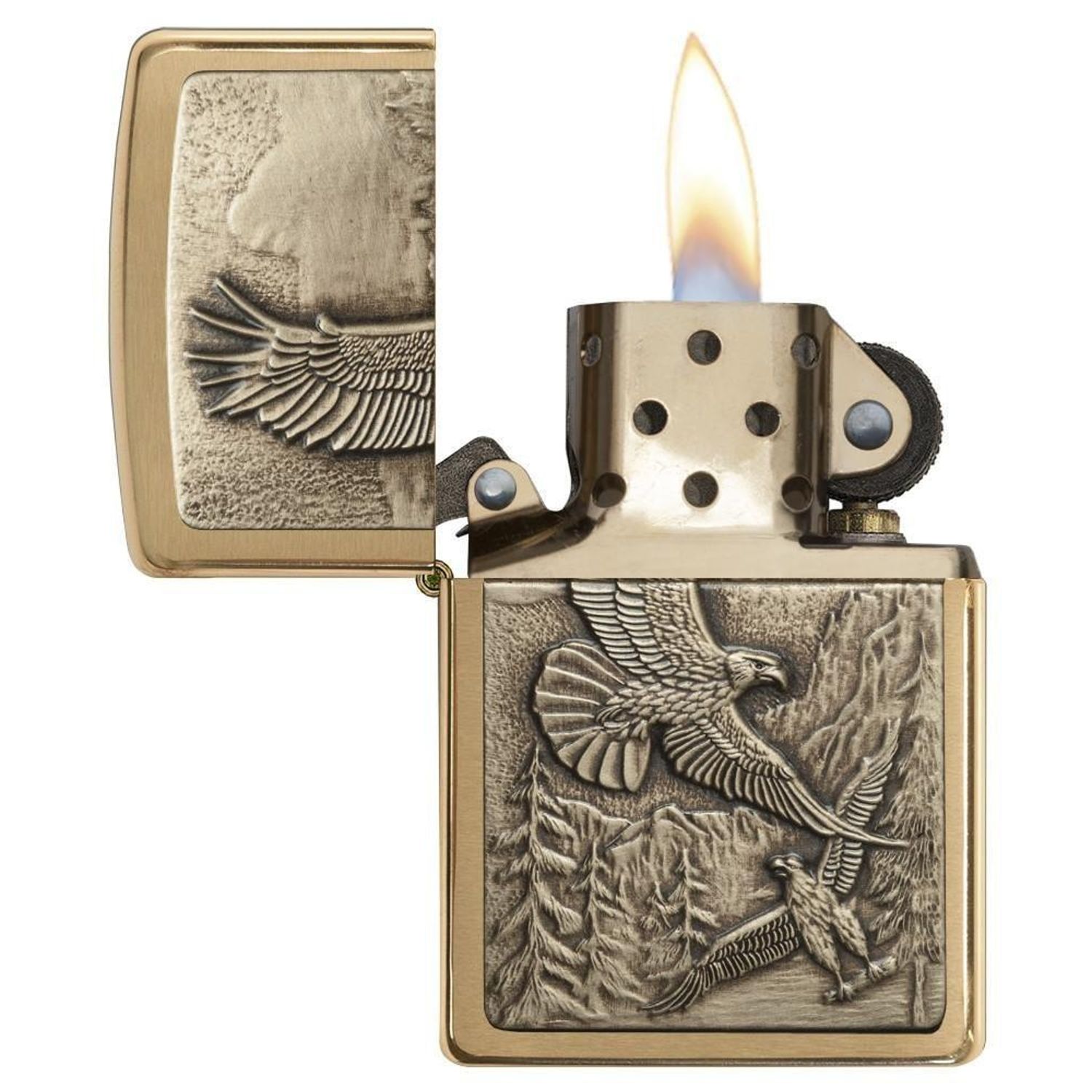 Bricheta Zippo 20854 Where Eagles Dare fotografia produsului View 3 L