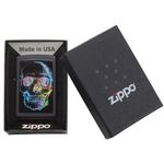 Bricheta Zippo 28042 Skull fotografia produsului View 5 S
