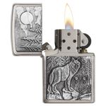 Bricheta Zippo 20855 Timberwolves Wolf fotografia produsului View 3 S