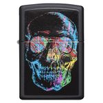 Bricheta Zippo 28042 Skull fotografia produsului View 2 S