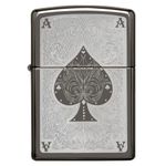Bricheta Zippo 28323 Ace Of Spades fotografia produsului View 2 S
