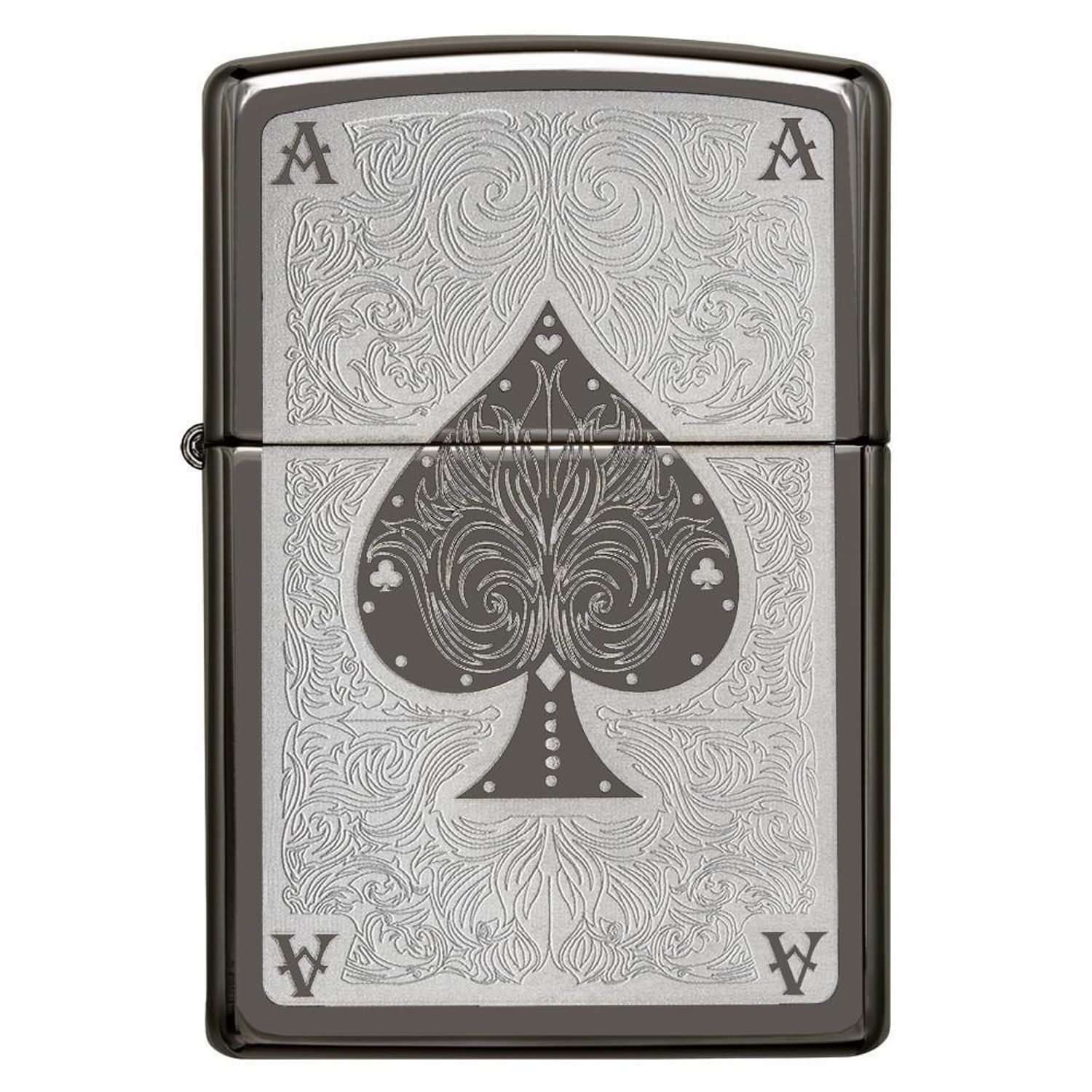 Bricheta Zippo 28323 Ace Of Spades fotografia produsului View 2 L