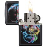 Bricheta Zippo 28042 Skull fotografia produsului View 3 S
