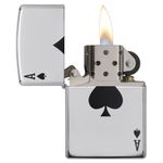 Bricheta Zippo 24011 Lucky Ace fotografia produsului View 3 S