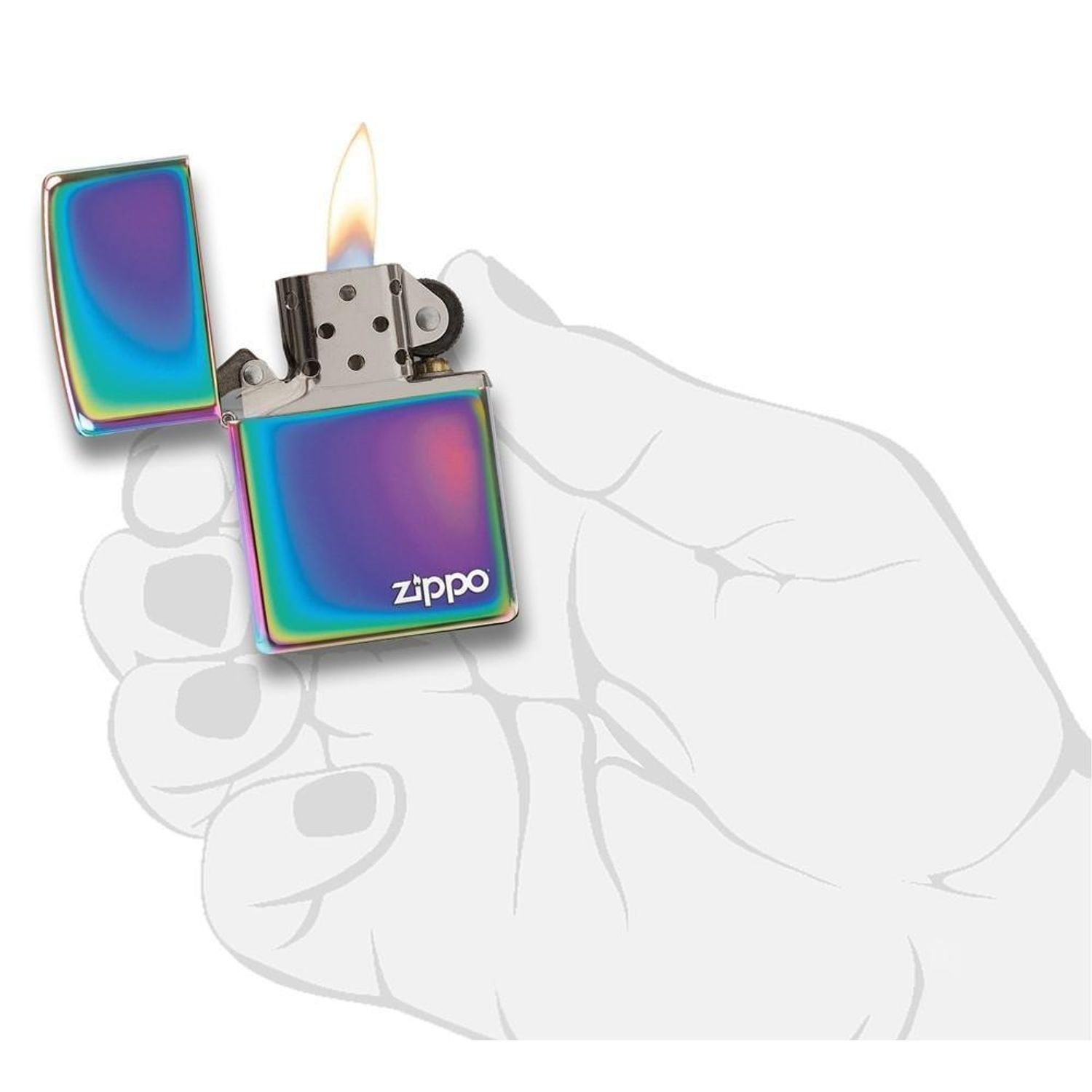 Bricheta Zippo 151ZL Multi Color Zippo Logo fotografia produsului View 4 L