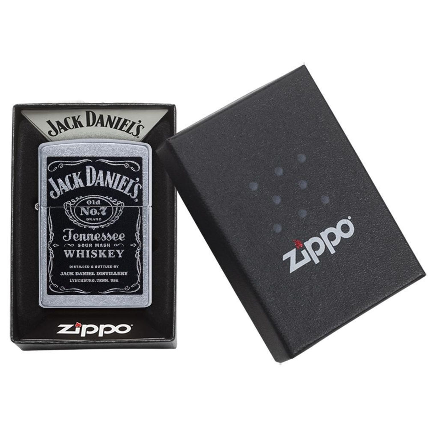 Bricheta Zippo 24779 Jack Daniel's Old No. 7 fotografia produsului View 6 L