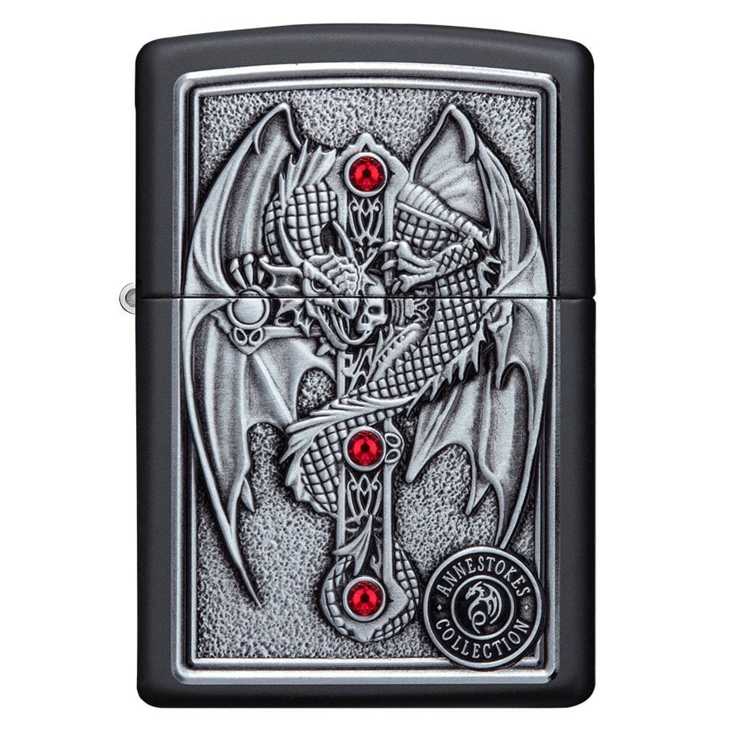Bricheta Zippo 49755 Anne Stokes Gothic Guardian fotografia produsului View 2 L