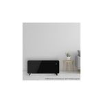 Convector electric de podea /perete, Wifi, SOGO 18445,1500W,  termostat electronic, negru fotografia produsului View 3 S