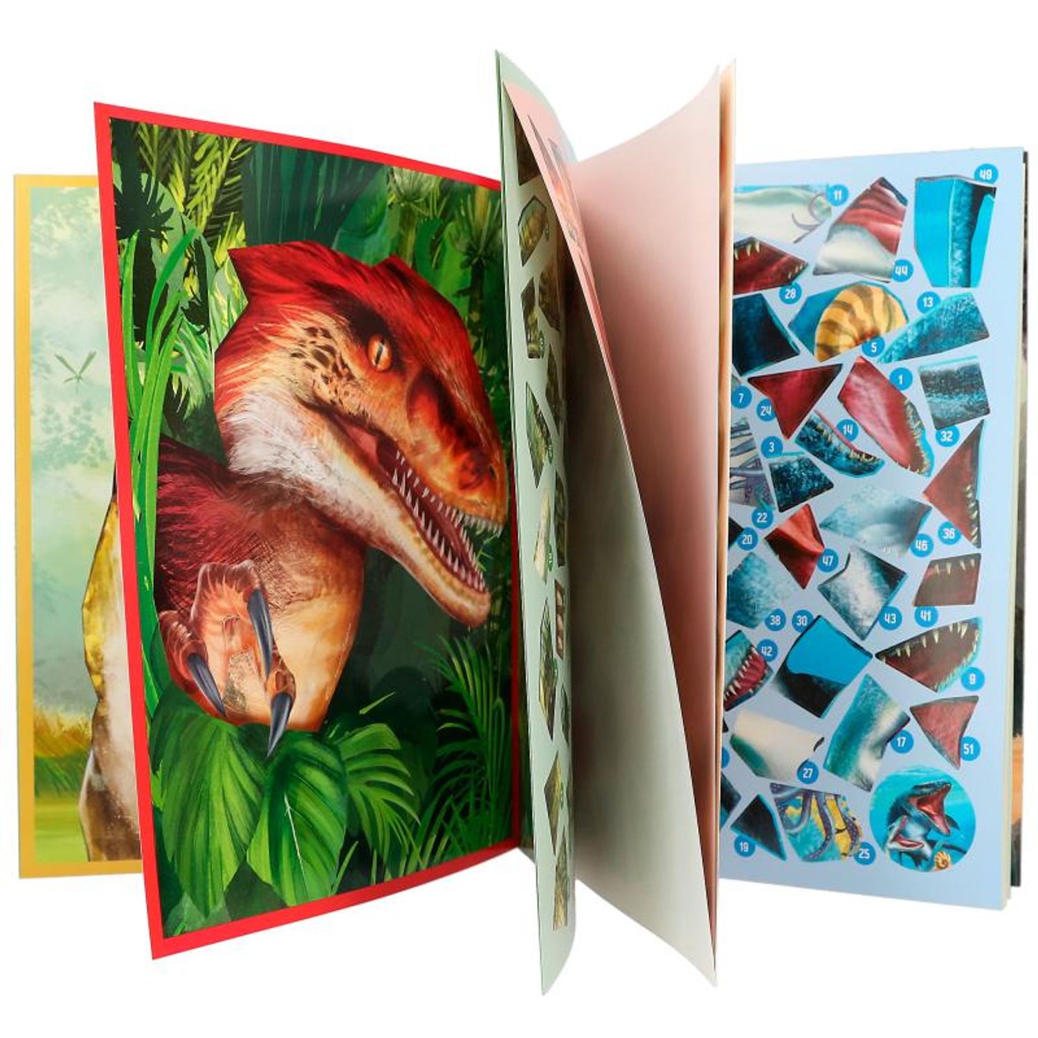 Stickere Numere Dino World fotografia produsului View 2 L