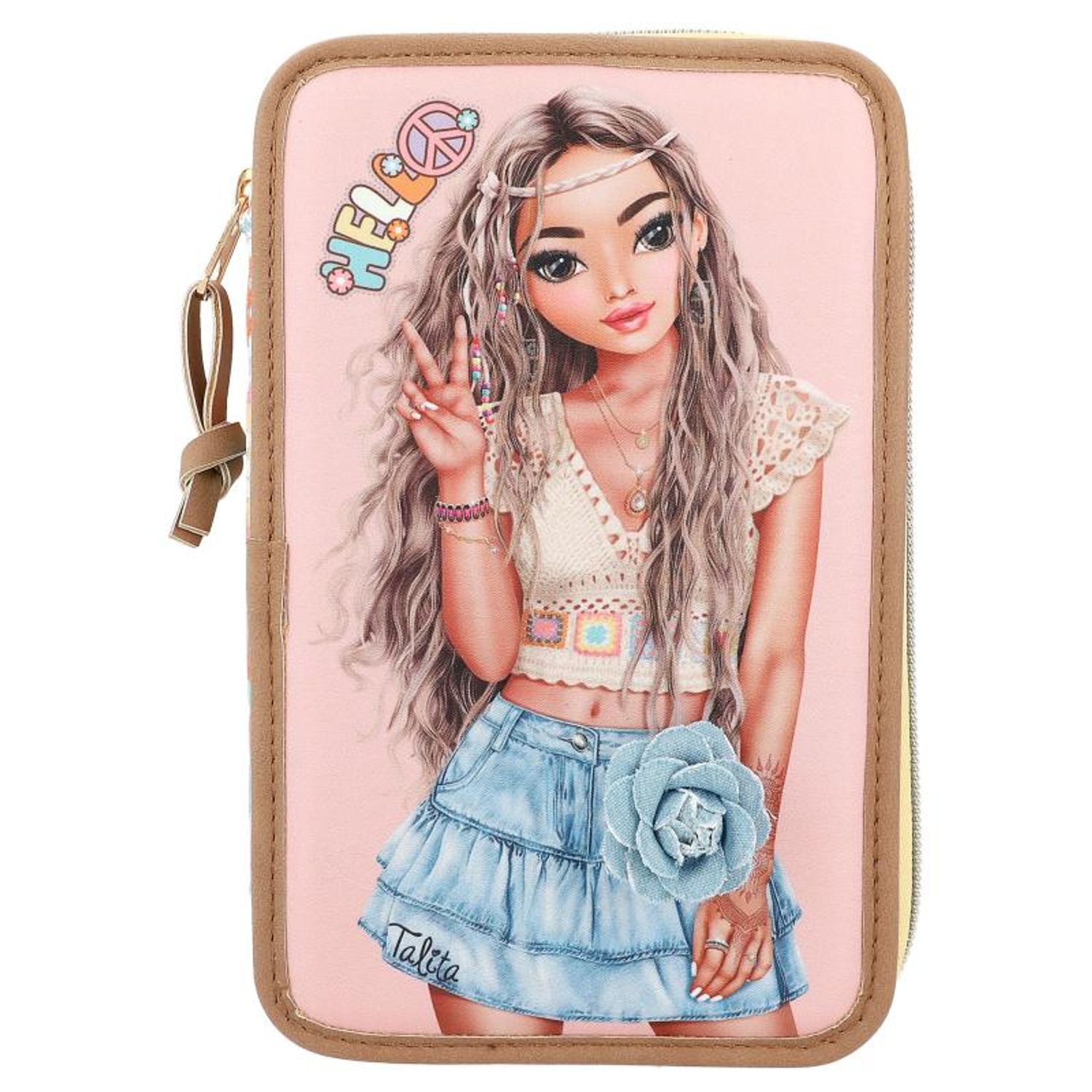 Penar echipat Hippie Heart fotografia produsului