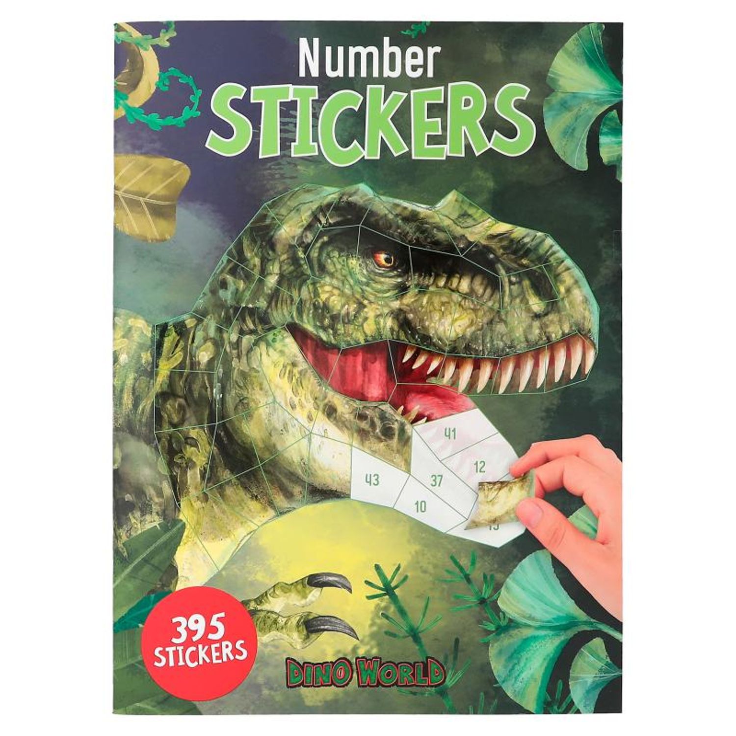 Stickere Numere Dino World fotografia produsului