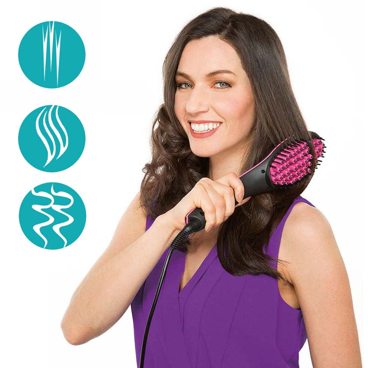 Perie electrica de indreptat parul Timeless Tools fotografia produsului View 4 L