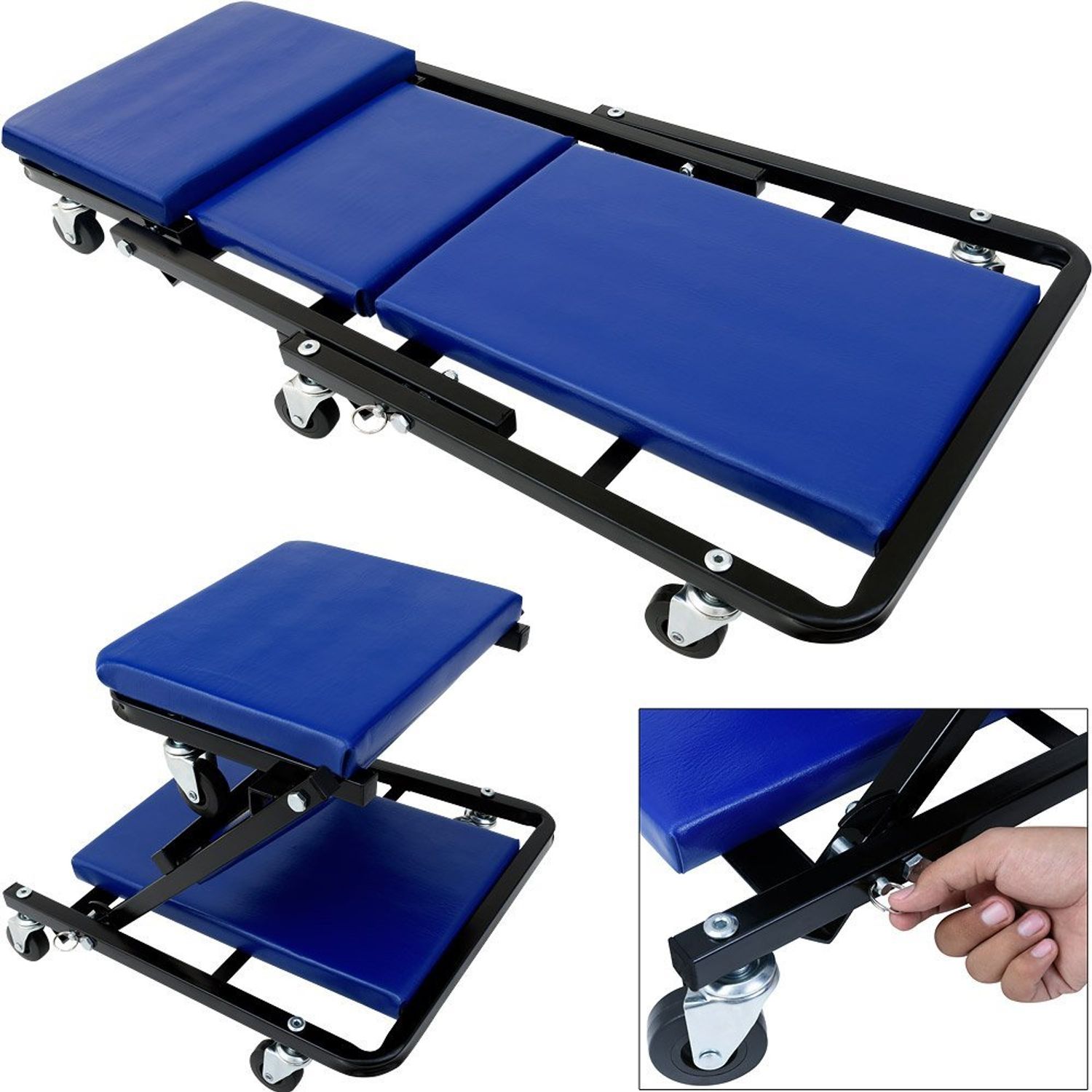 Targa, scaun mobil Timeless Tools cu roti pentru service auto fotografia produsului View 2 L