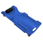 Pat mecanic din plastic Timeless Tools cu roti pentru service auto, Albastru fotografia produsului