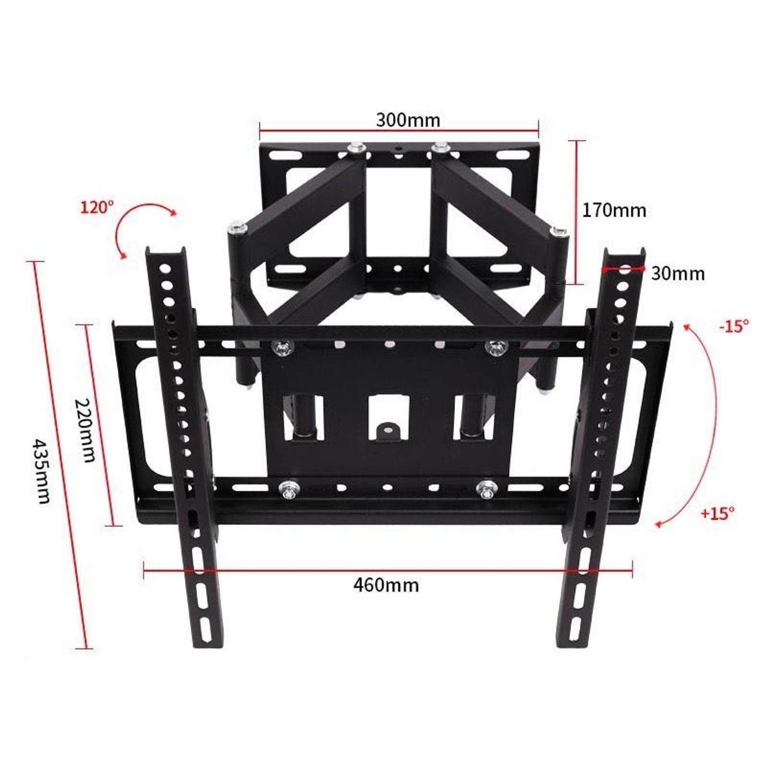 Suport inclinabil si rotativ pentru televizor fotografia produsului View 3 L