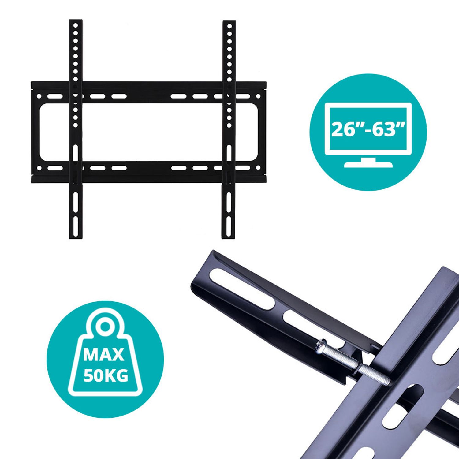 Suport TV de perete Timeless Tools 26"- 55" fotografia produsului View 5 L