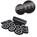 Set portabil de tobe electronice Timeless Tools cu melodii demo, Negru fotografia produsului View 8 S