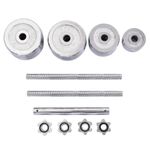 Set gantere 2 in 1 Timeless Tools, bara si 16 discuri fotografia produsului View 3 S