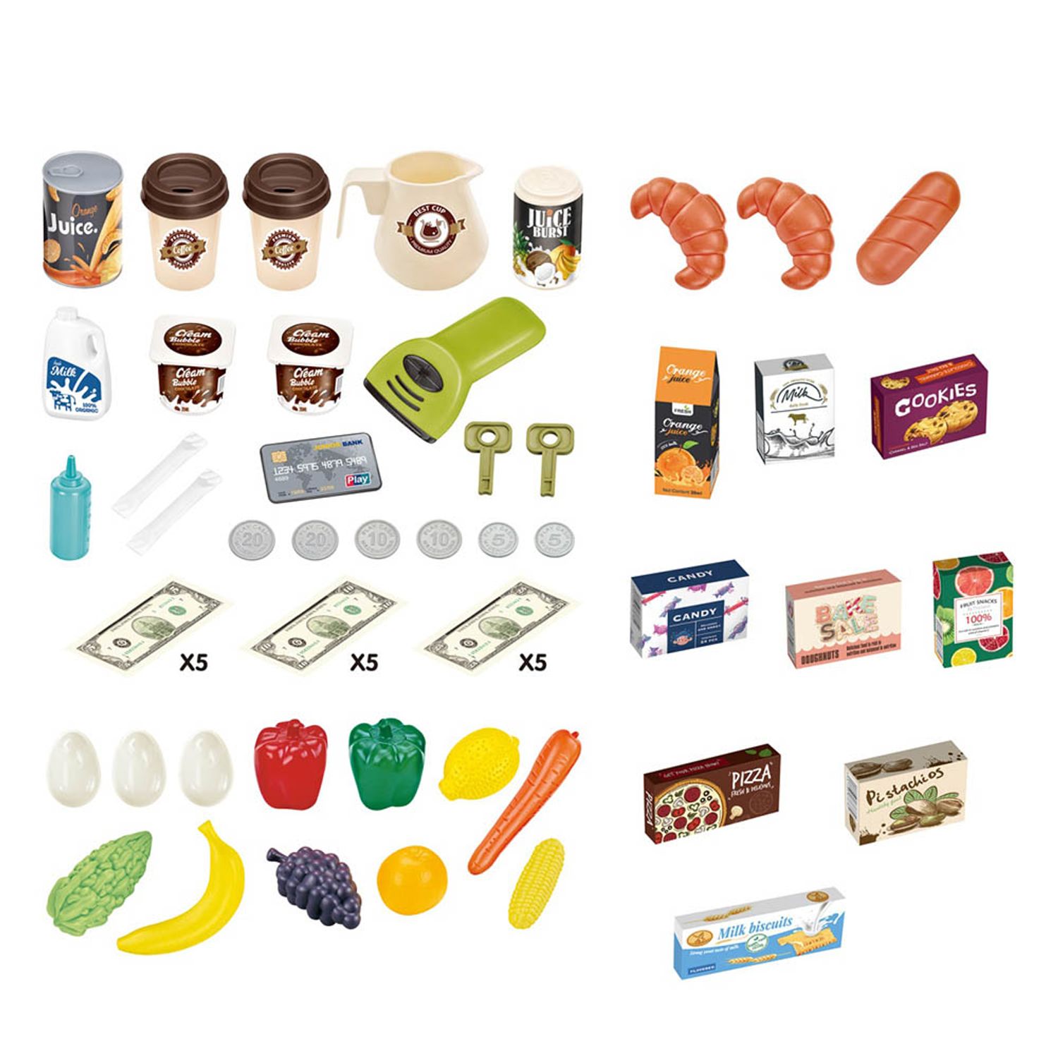 Supermarket. 60 piese fotografia produsului View 5 L