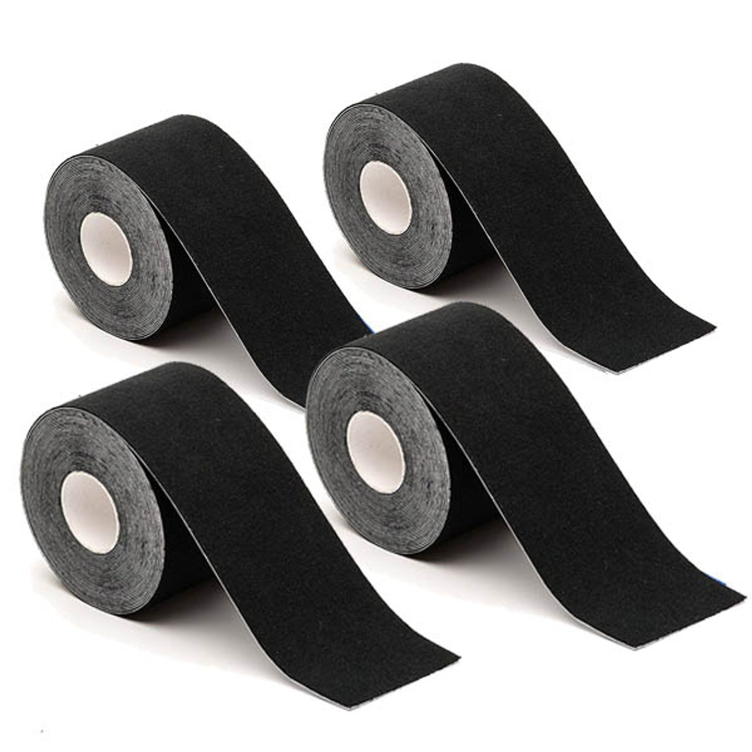 Set de 4 buc banda kinesiologica Timeless Tools, 5cm x 5m, Negru fotografia produsului