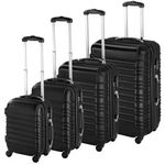 Set de 4 trolere Timeless Tools, cabina ABS, Negru fotografia produsului