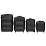 Set de 4 trolere Timeless Tools, cabina ABS, Negru fotografia produsului View 3 S