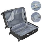 Set de 4 trolere Timeless Tools, cabina ABS, Negru fotografia produsului View 2 S