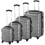 Set de 4 trolere Timeless Tools, cabina ABS, Gri fotografia produsului