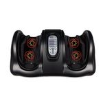 Aparat masaj Serenity pentru picioare, cu telecomanda, 4 programe, 3 niveluri de intensitate, Negru mat fotografia produsului View 3 S