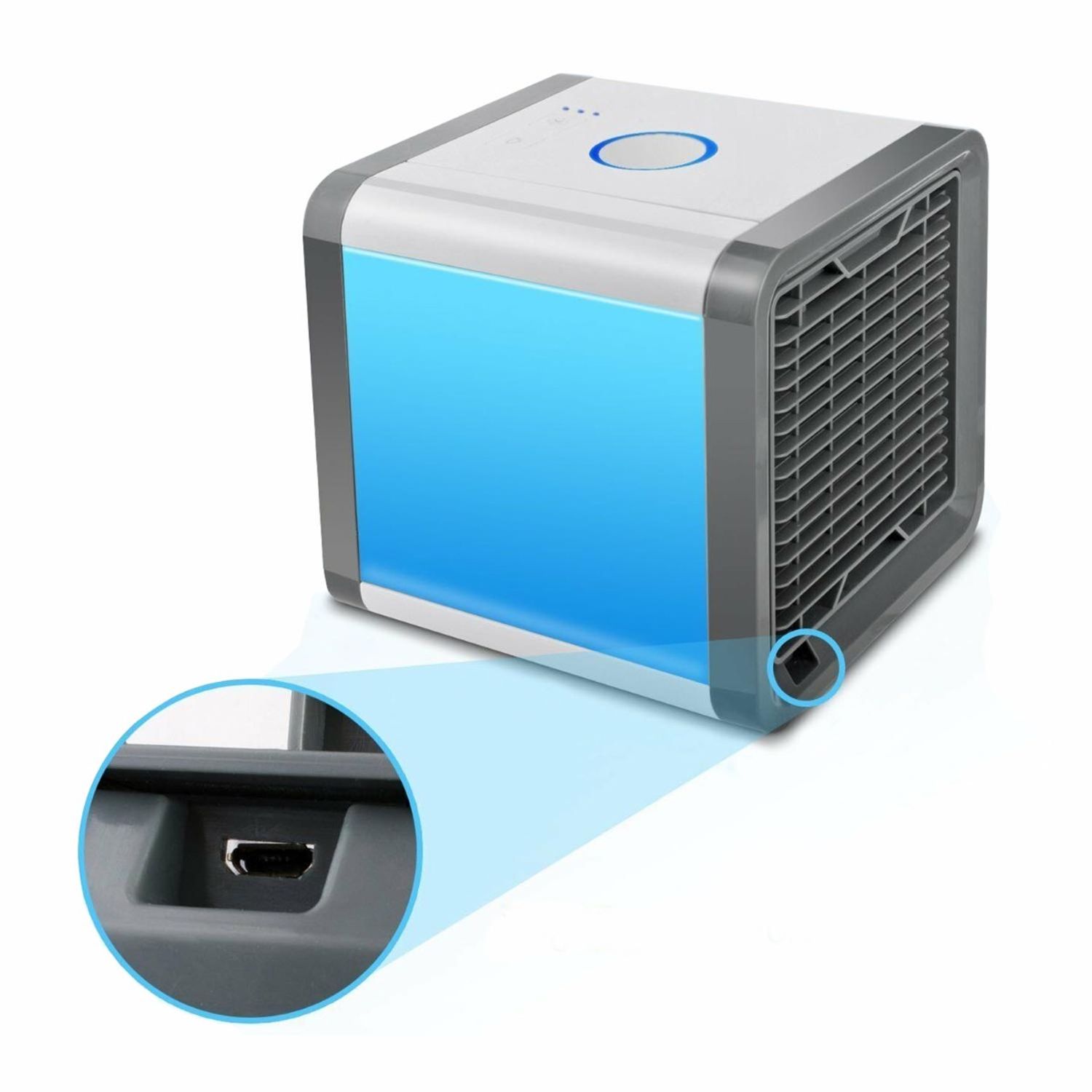 Racitor de aer de birou Timeless Tools, conector USB, Alb fotografia produsului View 3 L