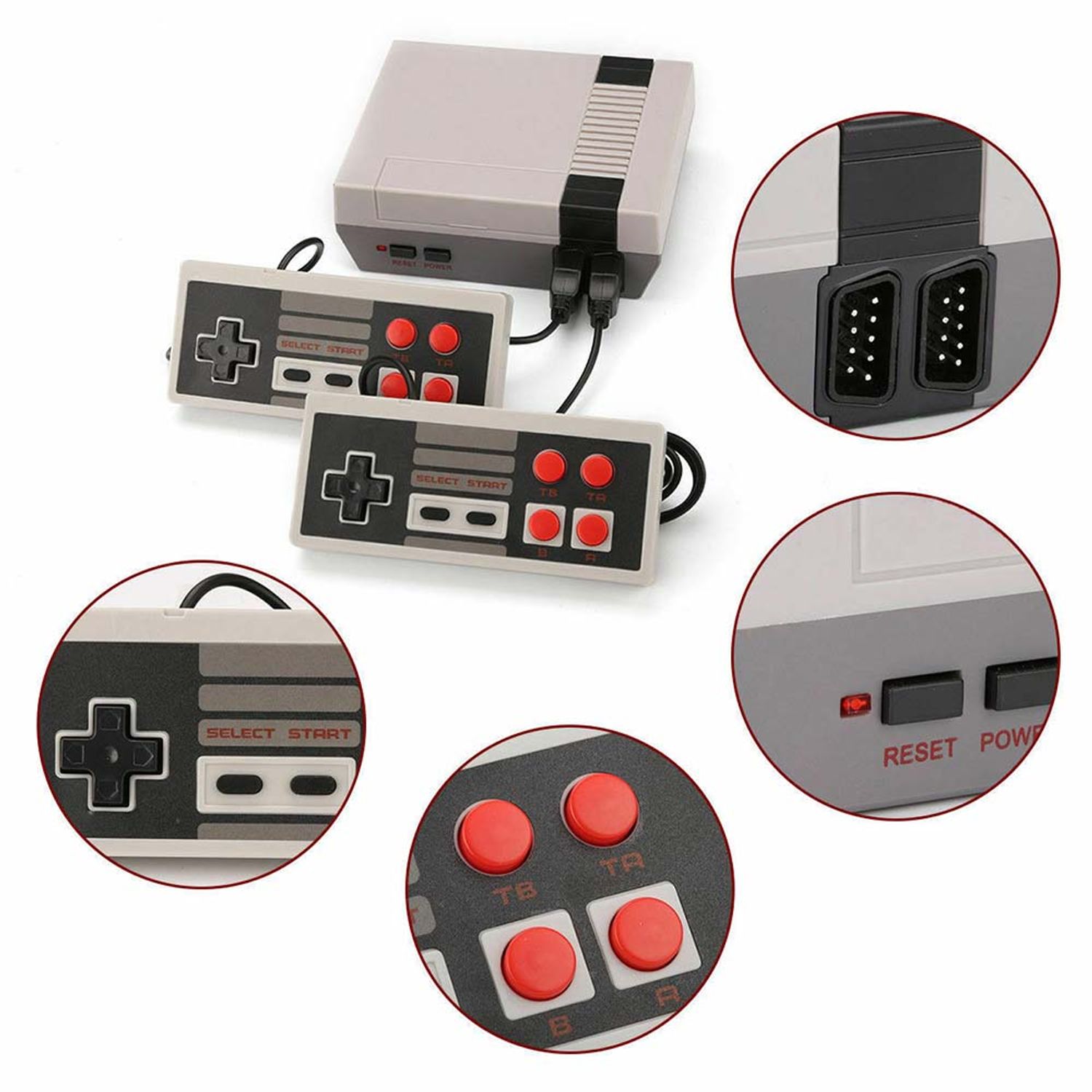 Consola de jocuri retro Timeless Tools, cu 620 jocuri fotografia produsului View 3 L