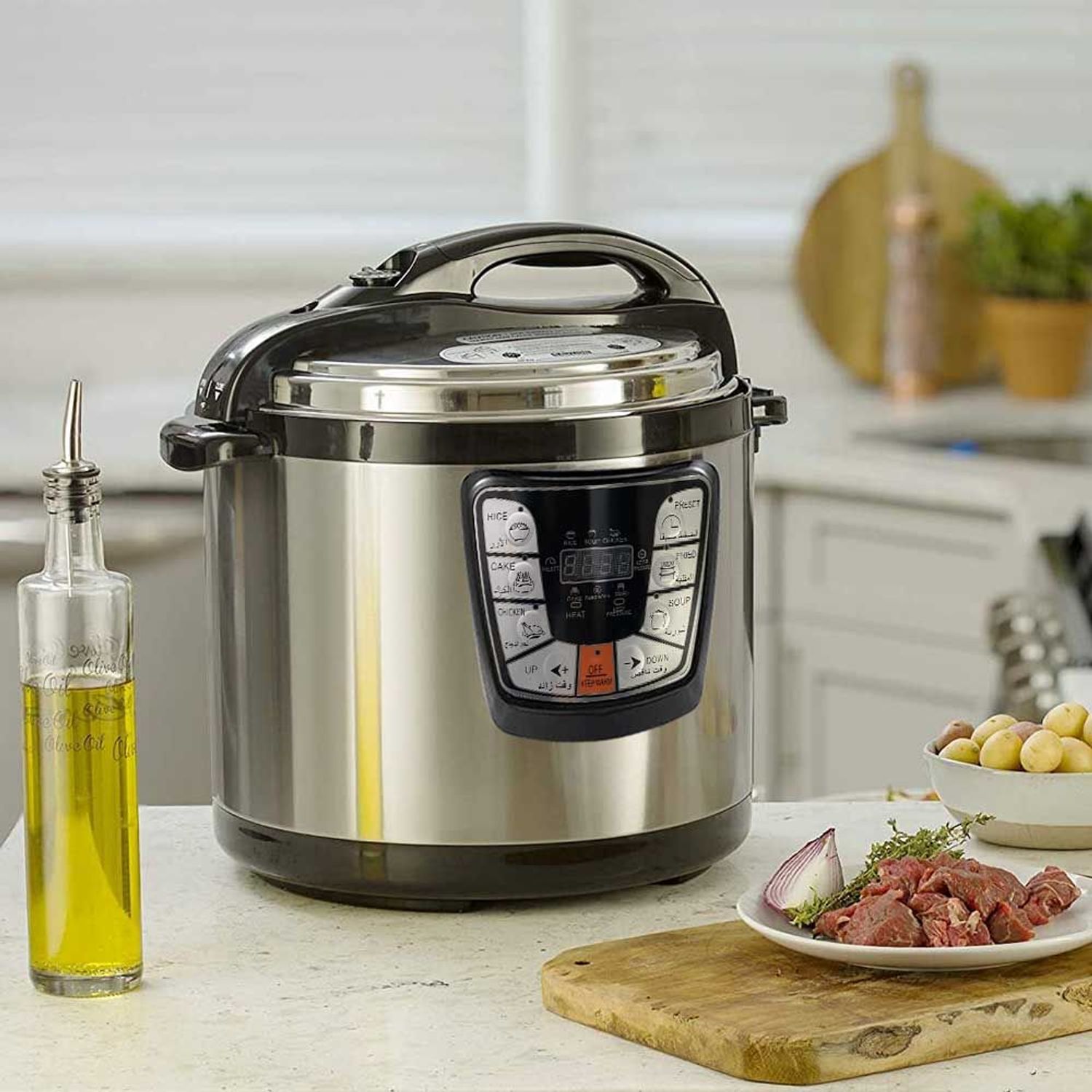 Slow cooker. oala sub presiune multifunctionala. 6L fotografia produsului View 2 L